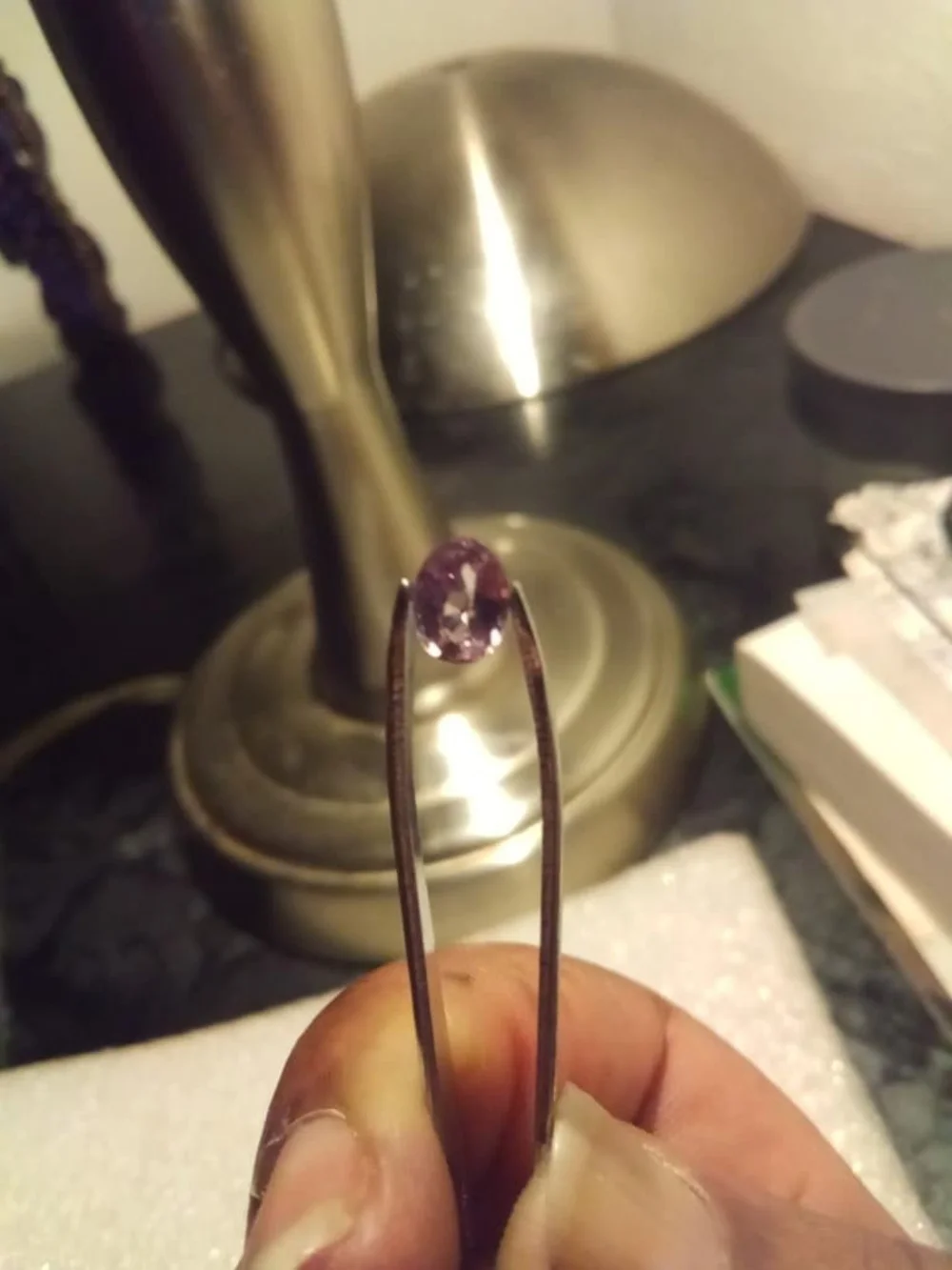 Natural 1.0ct Oval Pink Sapphire